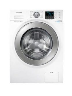 Samsung Wf12F9E6P4W 12Kg Load 1400 Spin Washing Machine With Ecobubble&Trade; Technology - White